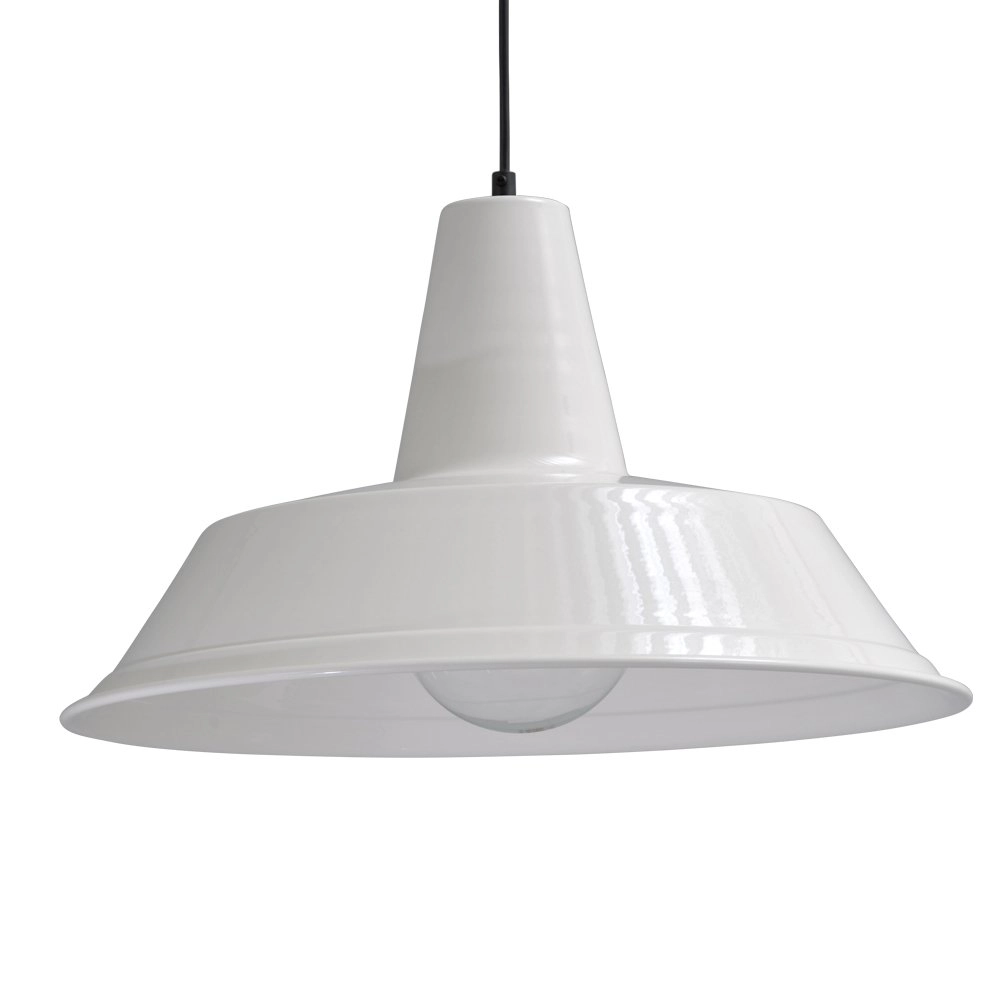 Retro witte hanglamp Industria 45 Retro witte hanglamp Industria 45