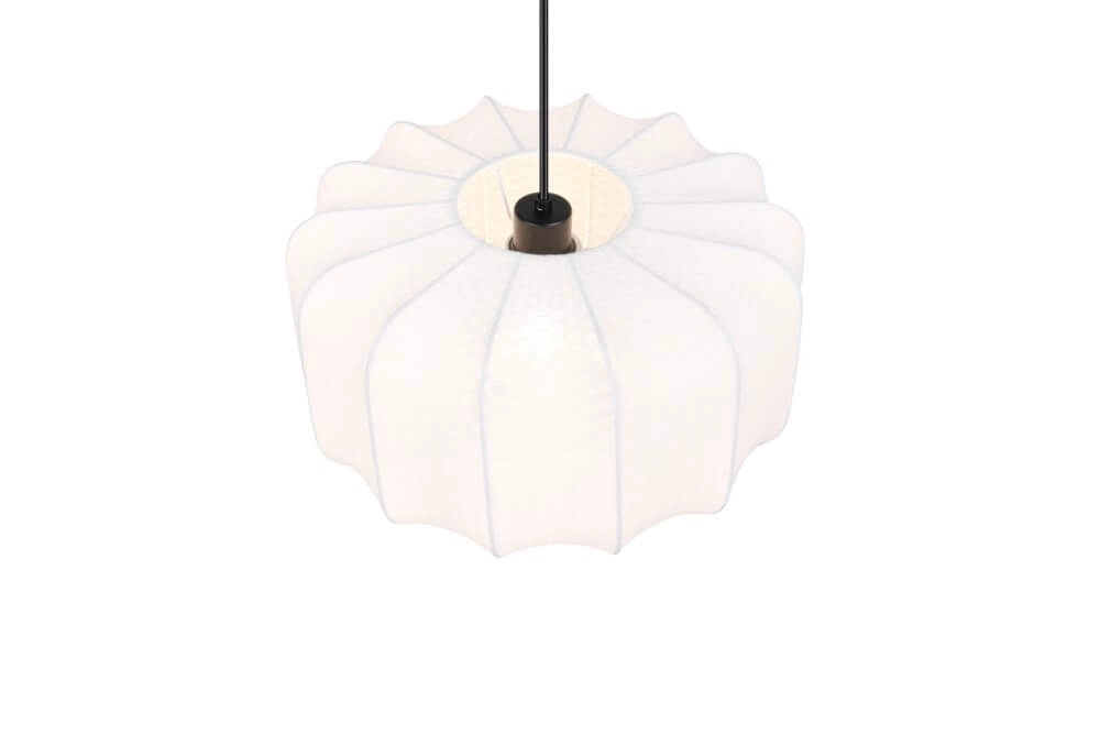Witte design hanglamp Madleine Ø 40cm Trio 4017807638226