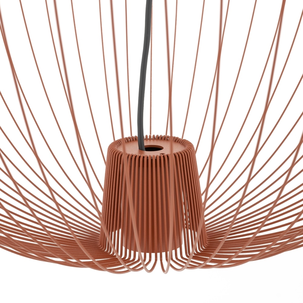 Kooilamp Pumpkin terracotta Ø 70cm Lyora 5903139114943