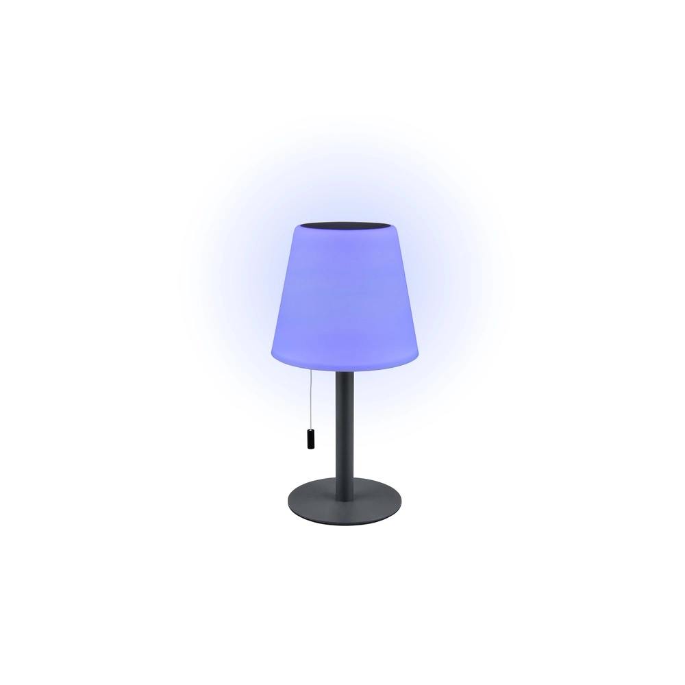 Tafellamp Lamure antraciet Trio 4017807699036