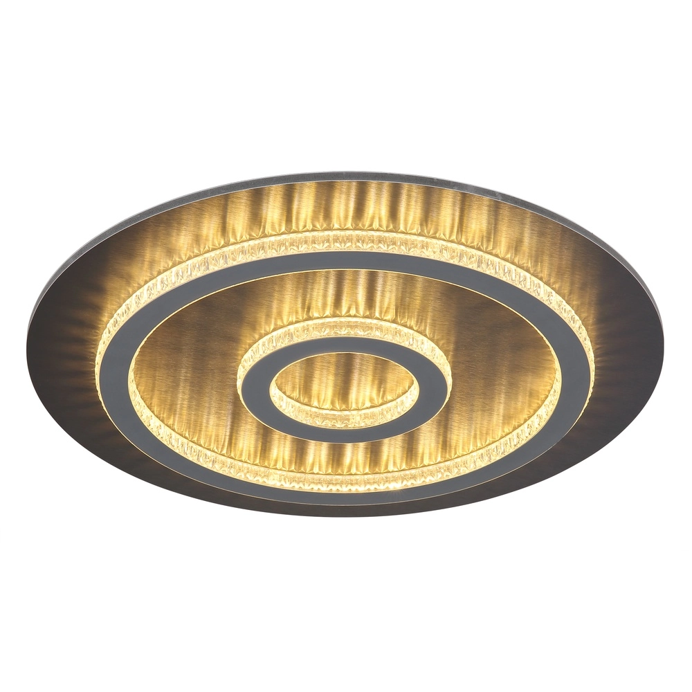 Plafondlamp Jayden zwart Ø 45cm Globo 9007371528837