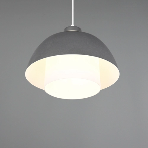 Design hanglamp Tilos antraciet Ø 30cm Trio 4017807682434