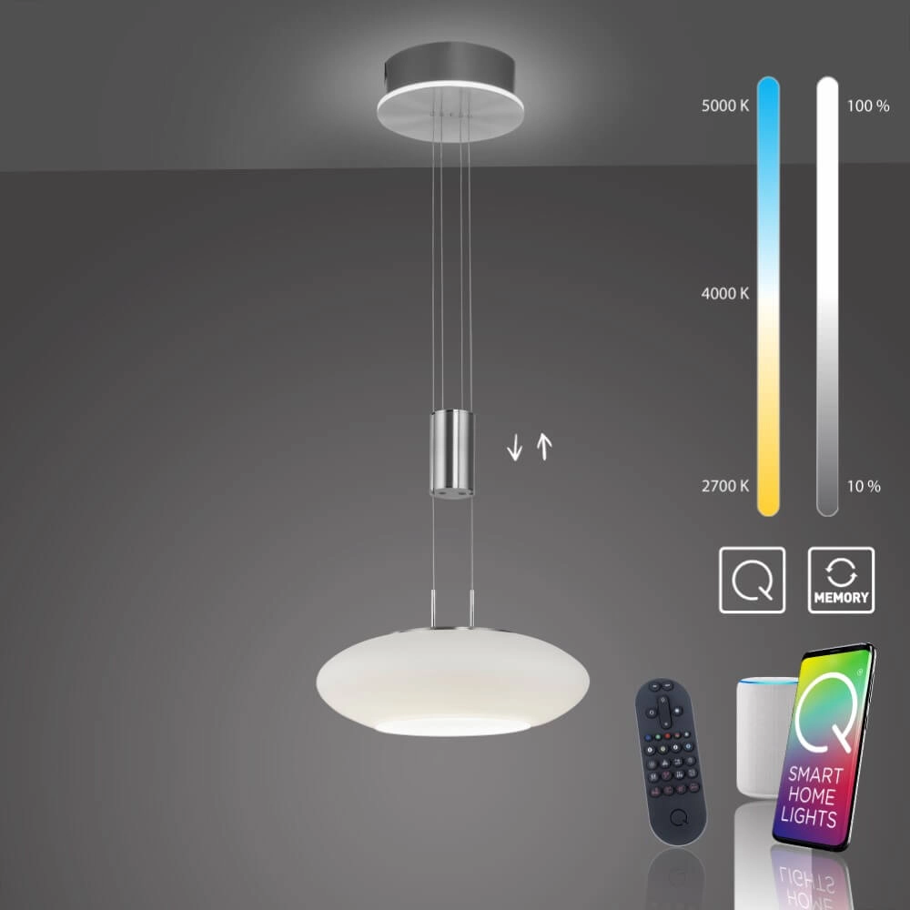 Design hanglamp Q-Etienne metaal Paul Neuhaus 4012248350386
