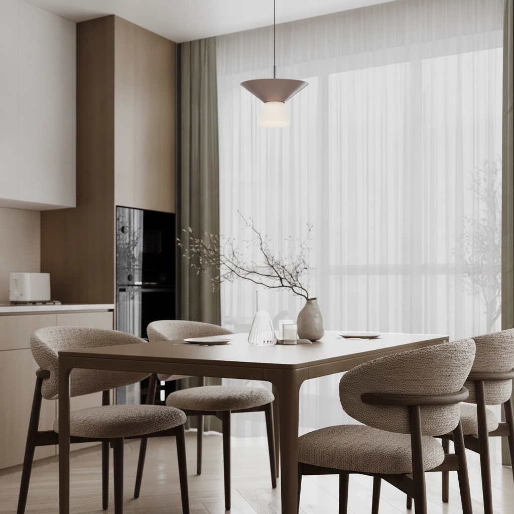 Design hanglamp Baris bruin Ø 22cm