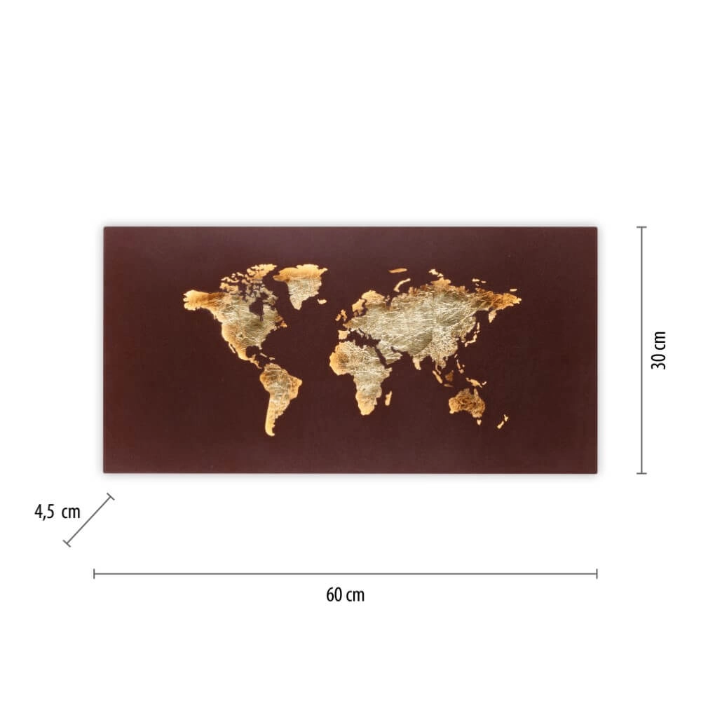 Wandlamp Map roest bruin Paul Neuhaus 4012248376034