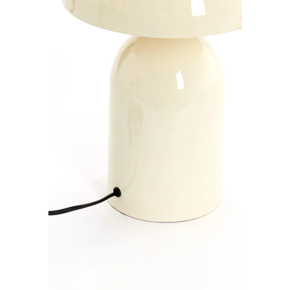 Champignon tafellamp Tolima glans crème - Ø 23cm Light & Living 8717807807788