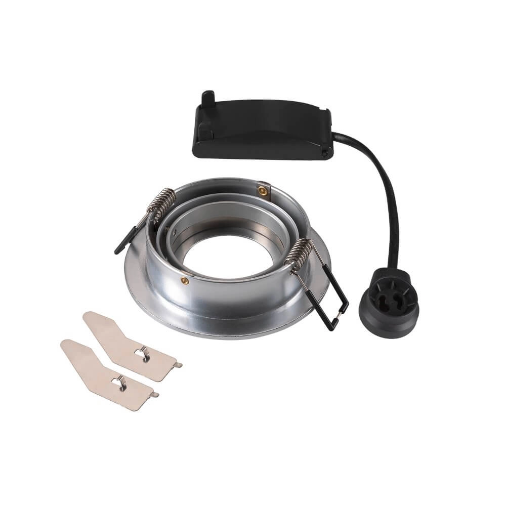 Inbouwspot New Tria 75 rond - aluminium - GU10 SLV 4024163276139