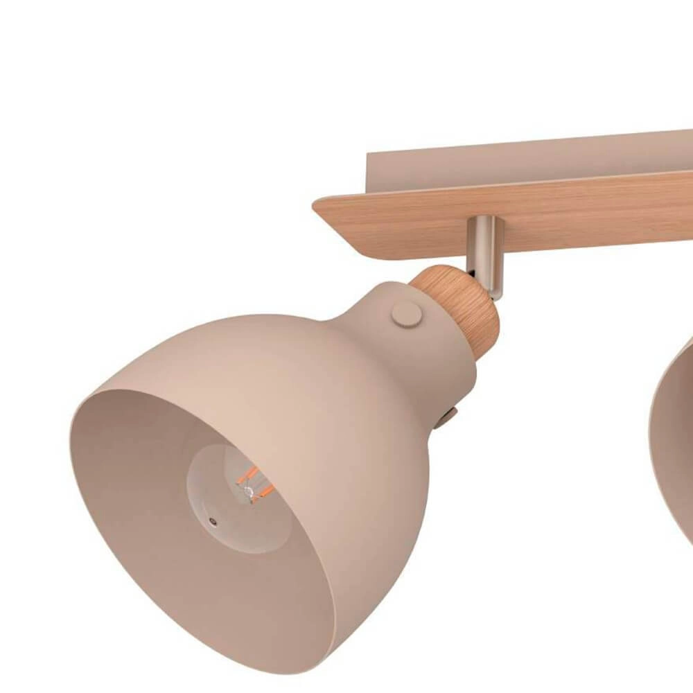 Japandi plafondlamp Arrecife 3-lichts Eglo 9008606262045