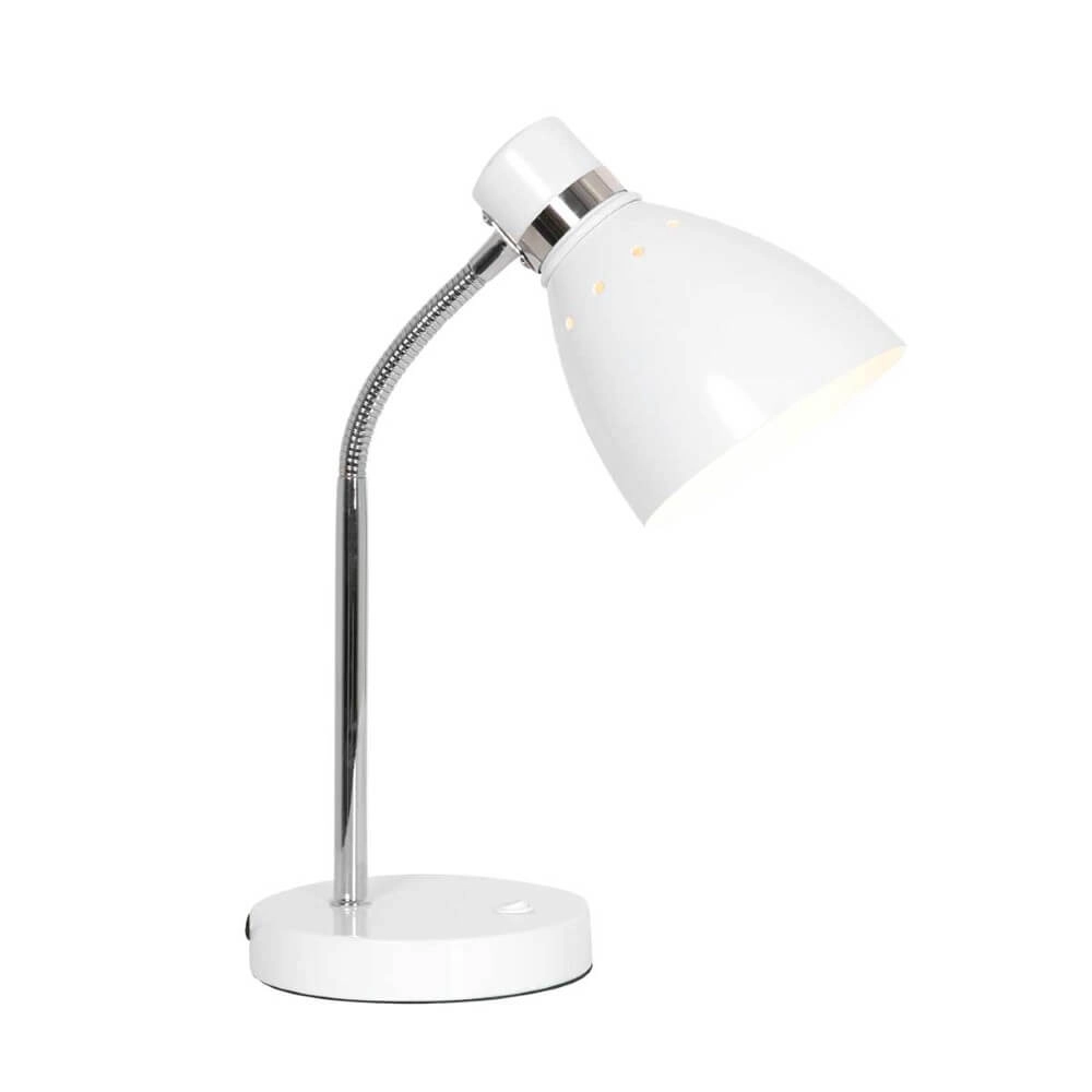 Witte bureaulamp Spring Witte bureaulamp Spring