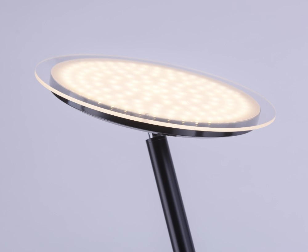 Design leeslamp Hans Round zwart Just Light 4043689949945