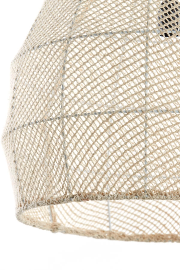 Japandi hanglamp Makassar crème Ø 50cm Light & Living 8717807706456