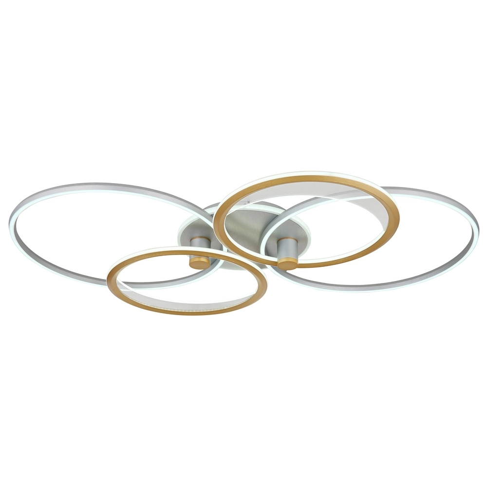 Zilvergrijze plafondlamp Umbra modern Globo 9007371453917