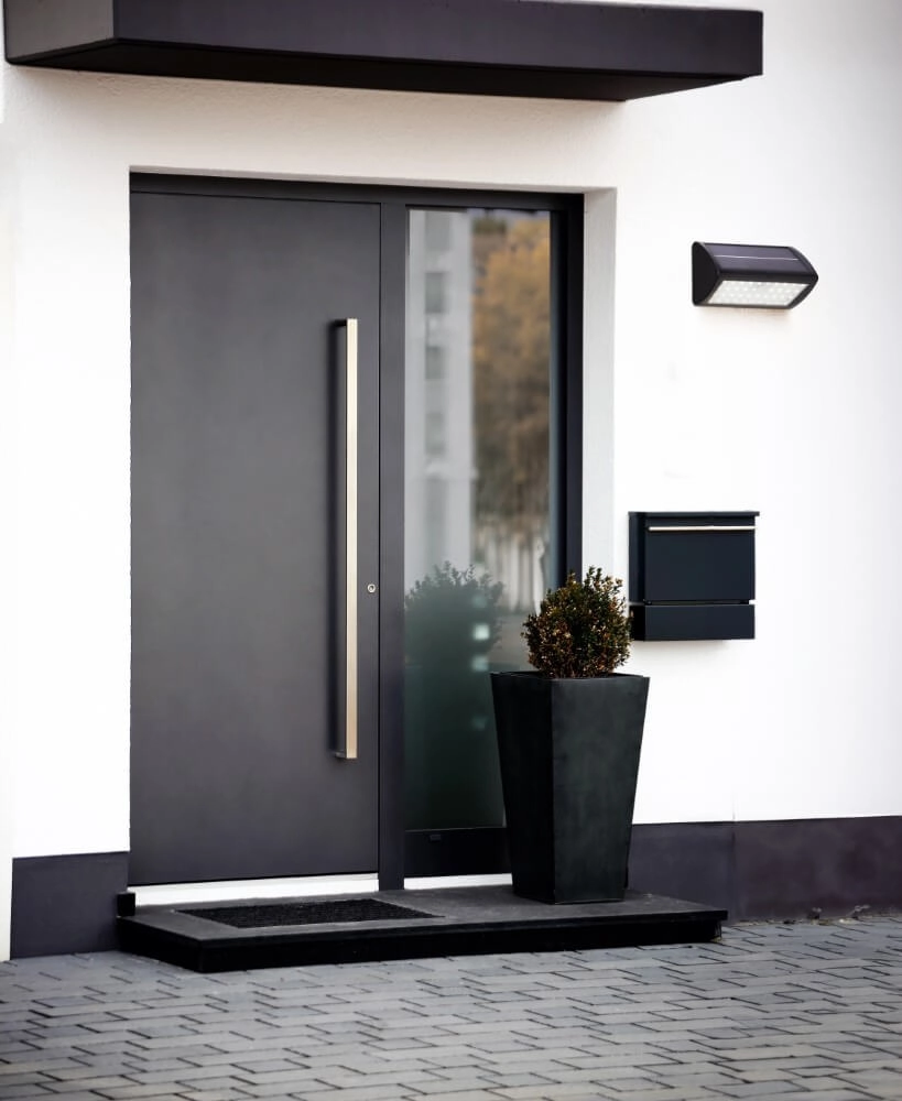 Wandlamp Solar zwart
