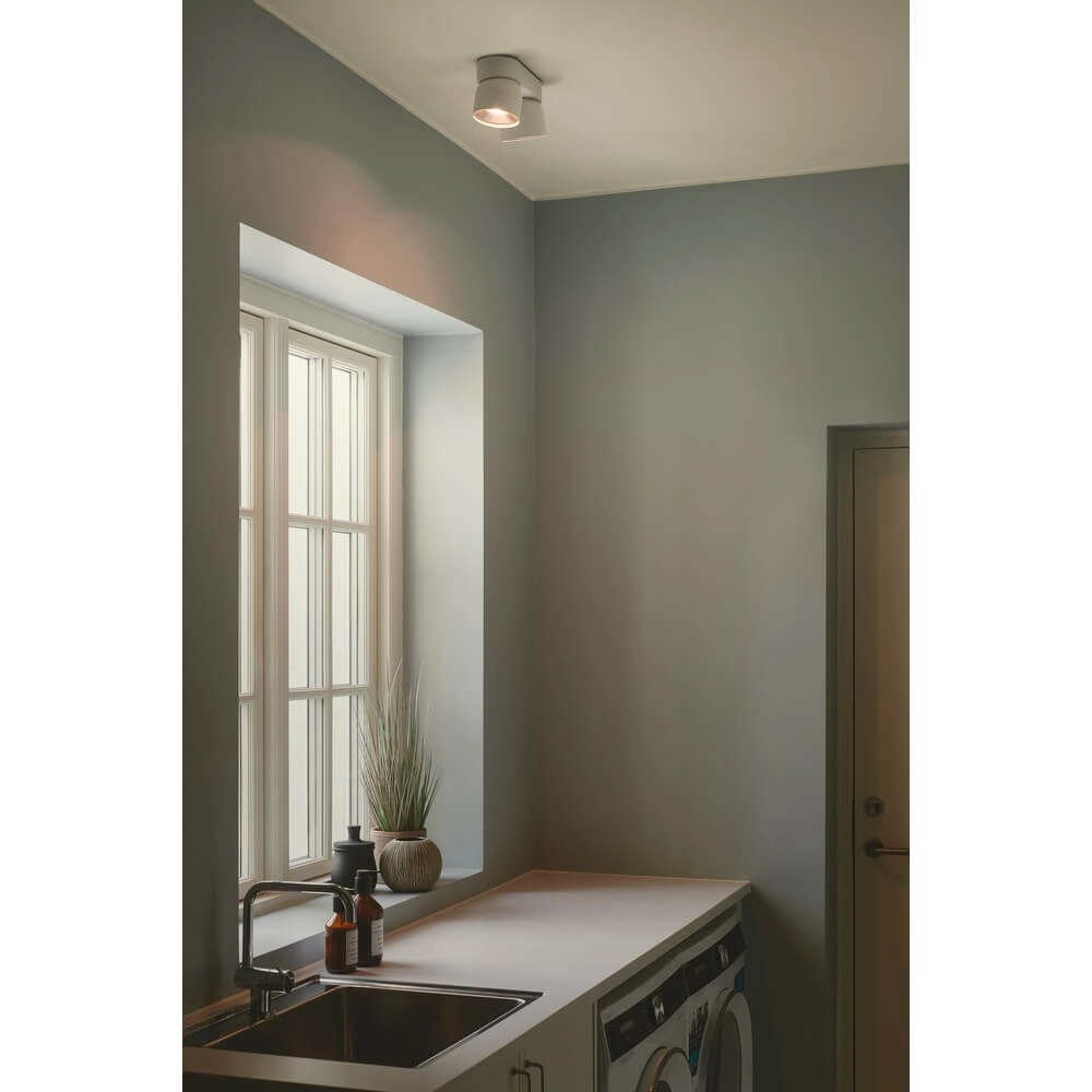 Witte spot Pitcher 2-lichts richtbaar Nordlux 5704924016196