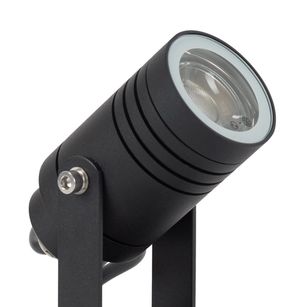 Buitenspot Beamer richtbaar zwart KS Verlichting 8714732745048