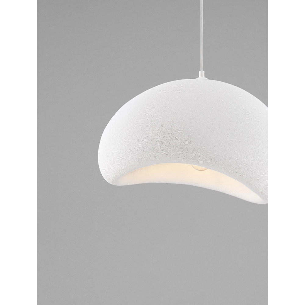 Natural pendant lamp Aere white 50cm Lyora 5212017460783