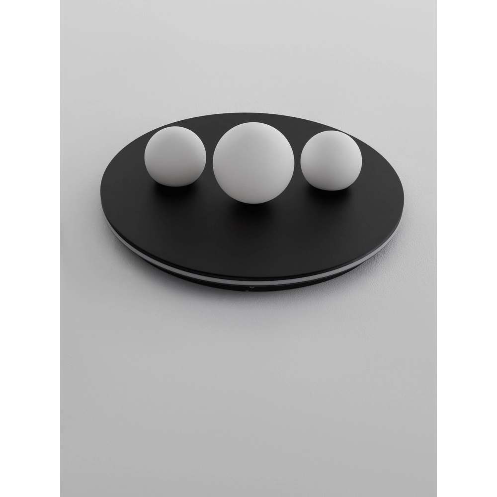 Design plafondlamp Velna zwart Ø 49,5cm Lyora 5212017440235