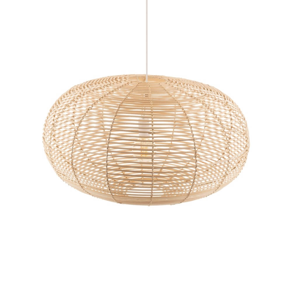 Natuurlijke hanglamp Rattan L Ø 70cm Lyora 5903139111553