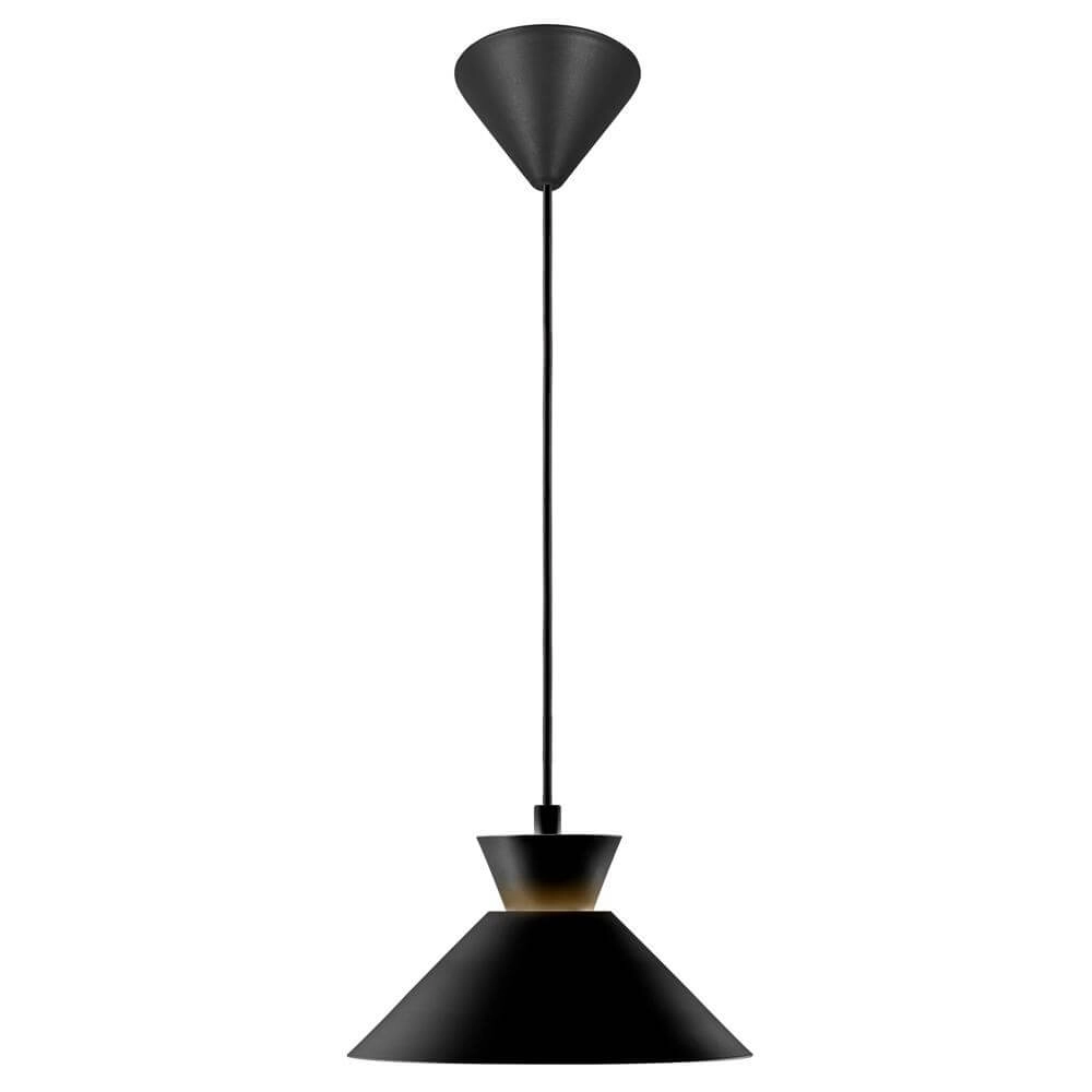 Strakke hanglamp Dial zwart Ø 25cm Nordlux 5704924013720