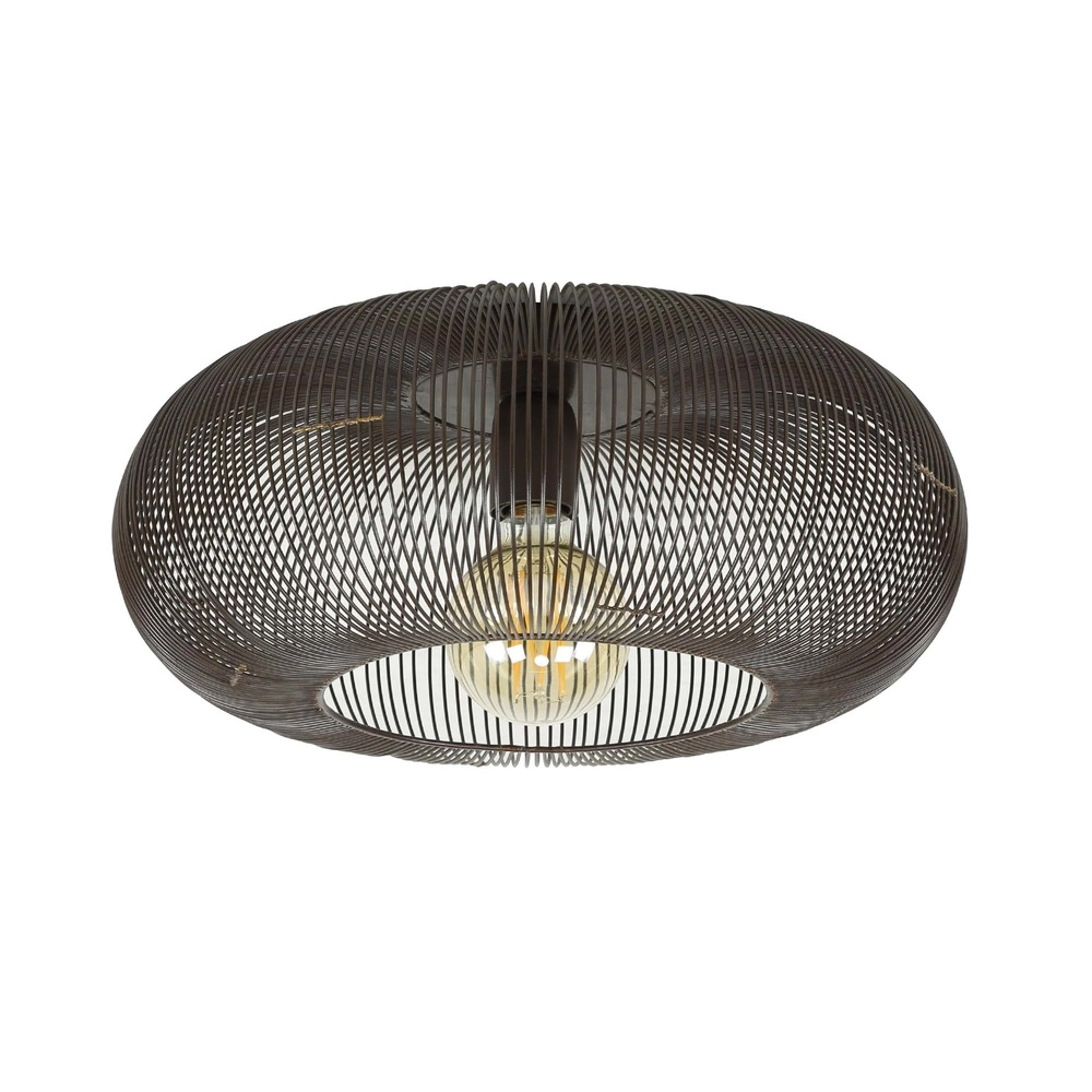 Draad plafondlamp Copper Ø 43cm - zwart nikkel Lyora 8716803513235