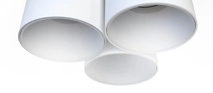 Witte plafondspot Eye Tone 3-lichts Lyora 5903139809399