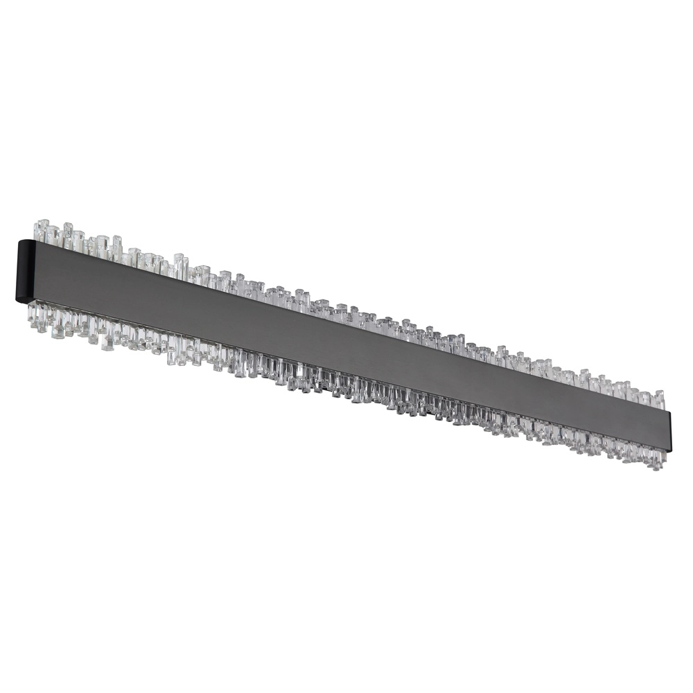 Zwarte wandlamp Stalagmita 70,5cm Globo 9007371569755