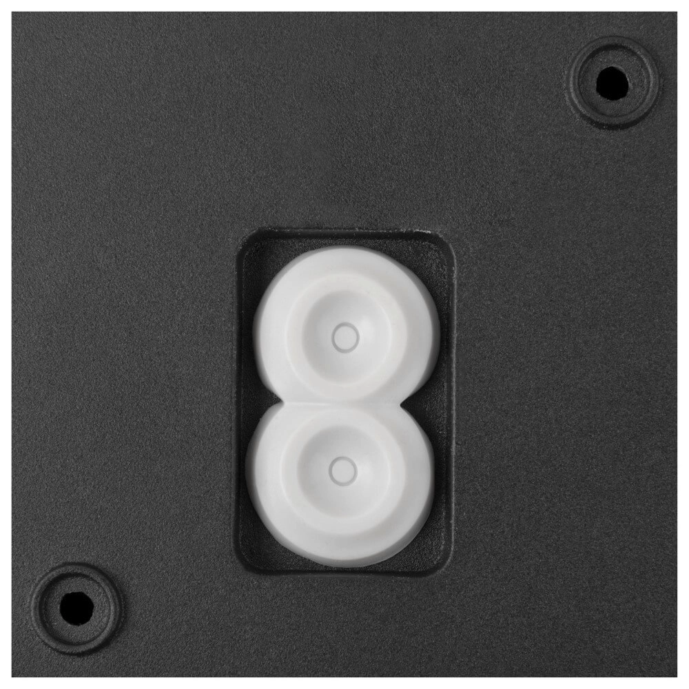 Strakke buitenlamp Q-Ring met sensor - zwart SLV 4024163290746