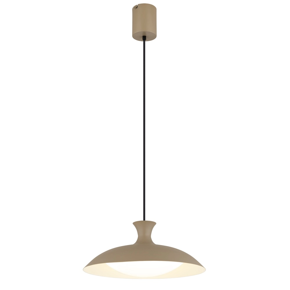 Moderne hanglamp Rocha zand bruin