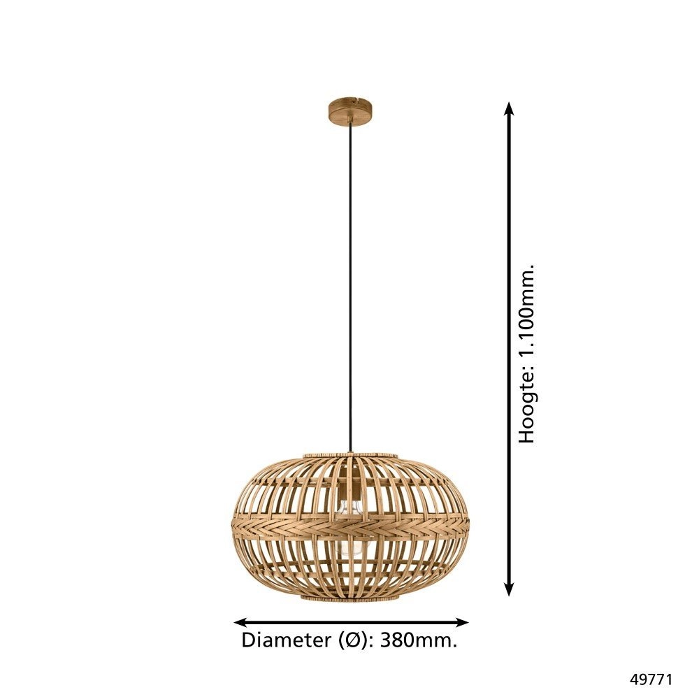 Hanglamp Amsfield 38cm Eglo 9002759497712