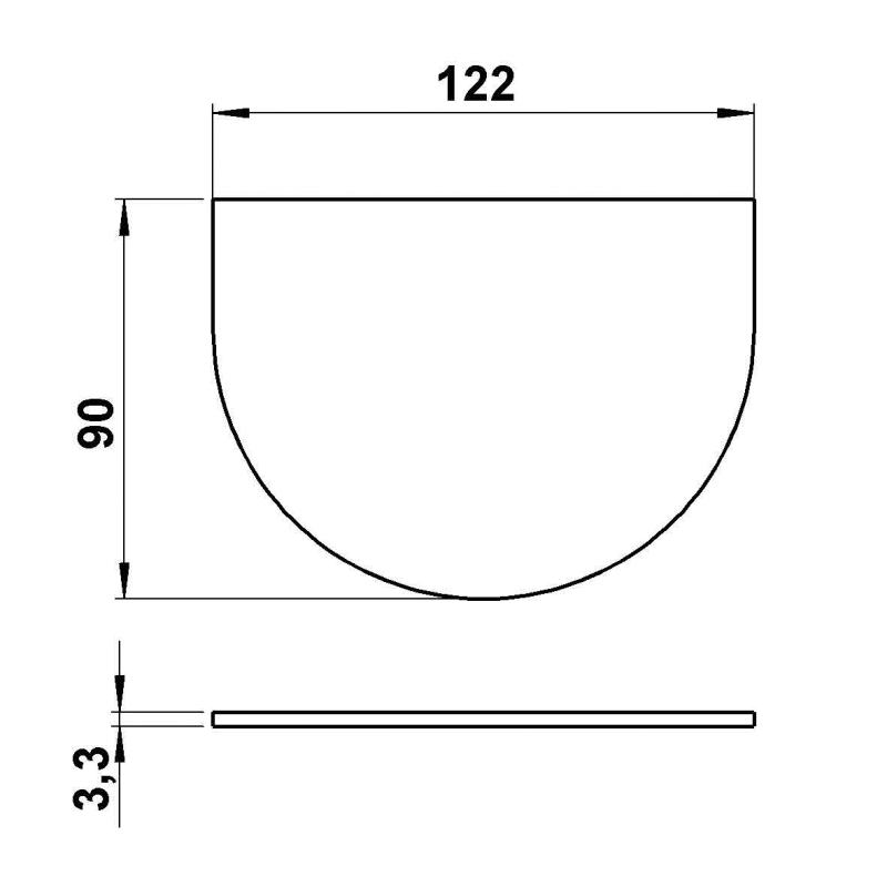 Up down light outdoor Bolly small-wide Albert 4007235624014