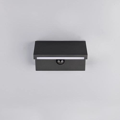 Moderne wandlamp Ravi antraciet met sensor Trio 4017807686890