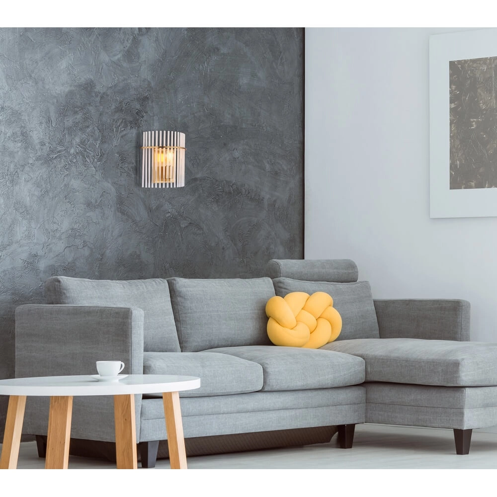 Gouden wandlamp Gorley met glas Globo 9007371471768