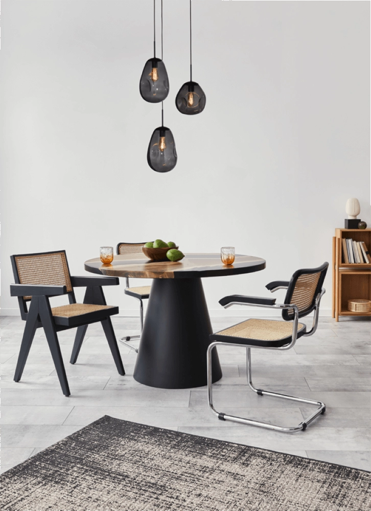 Pendel hanglamp Lava 3x smoke glas Masterlight 8718121286457