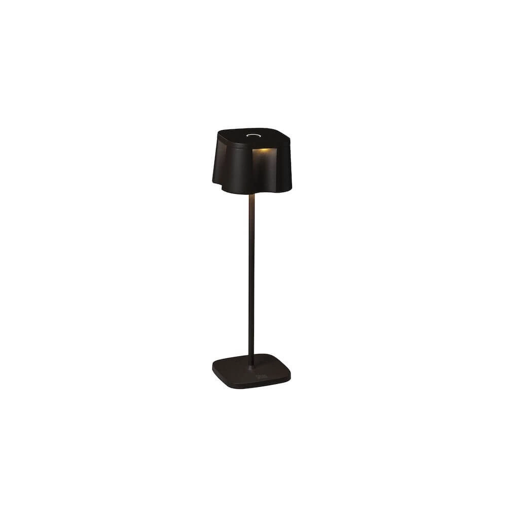Zwarte tafellamp Nice oplaadbaar KonstSmide 7318307818758