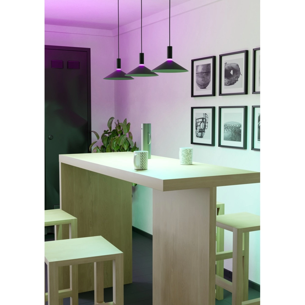 Hanglamp Conomavilla-Z smart zwart 3-lichts Eglo 9008606360604