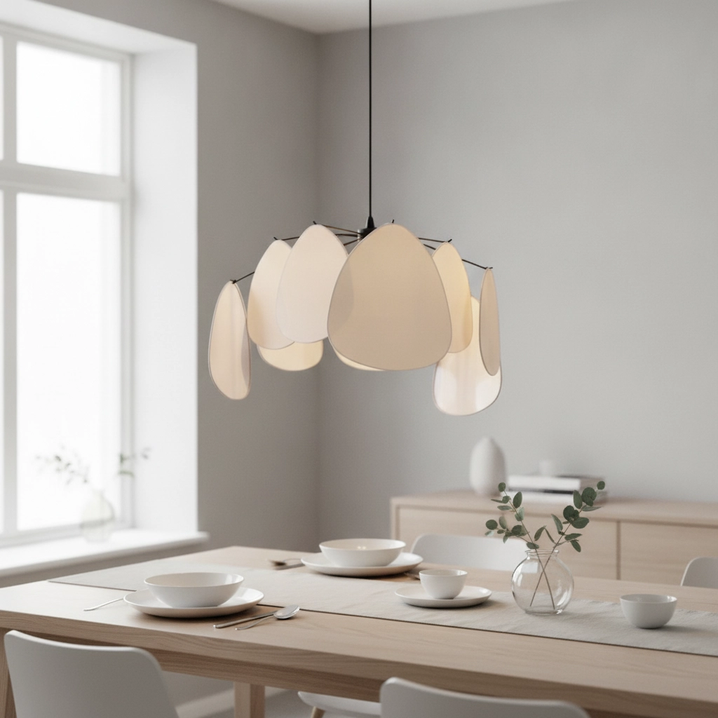 Hanglamp Olina crème