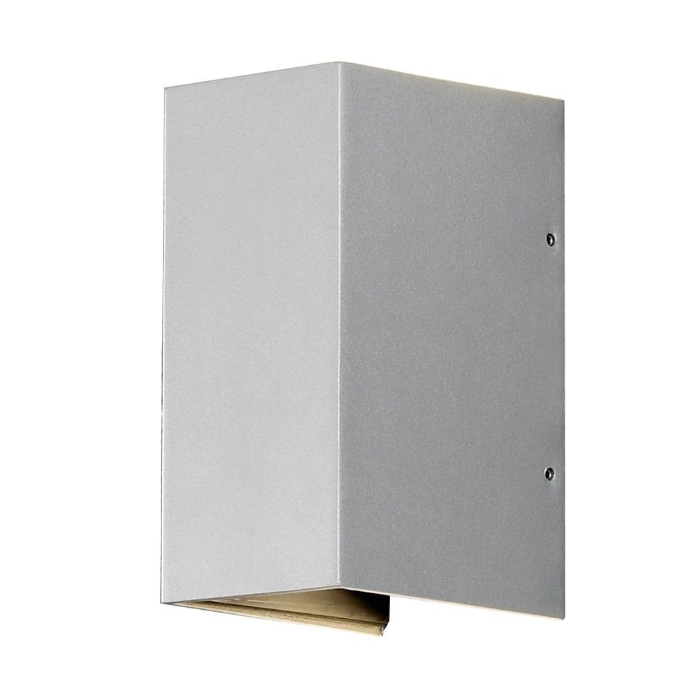 Ledspot Cremona Up - Down 2x3w - 3000K 17cm mat zilver Ledspot Cremona Up - Down 2x3w - 3000K 17cm mat zilver