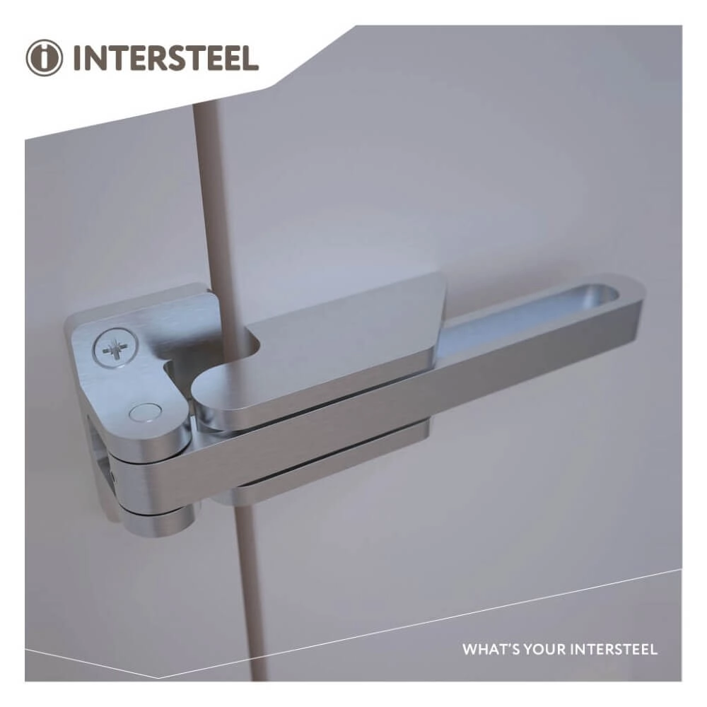 Kierstandhouder Curve binnendraaiend RVS Intersteel 8714186289341