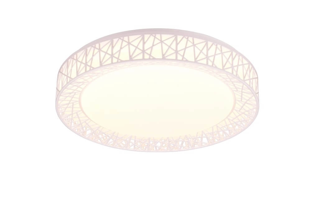 Witte plafondlamp Cluster Ø 48cm