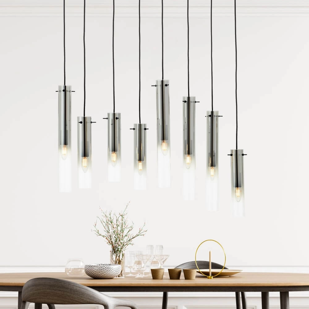 8-lichts hanglamp Glasini Brilliant 4004353429576