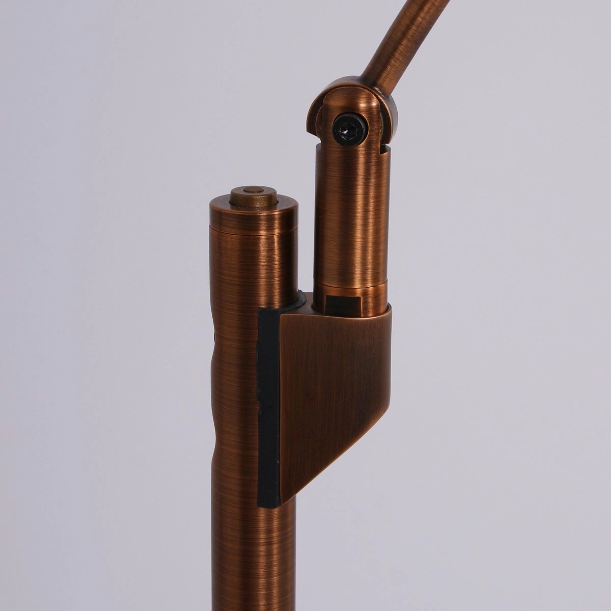 Led vloer leeslamp Zenith 2x6w - 2200K - 118cm bronsbruin Steinhauer 8712746113433