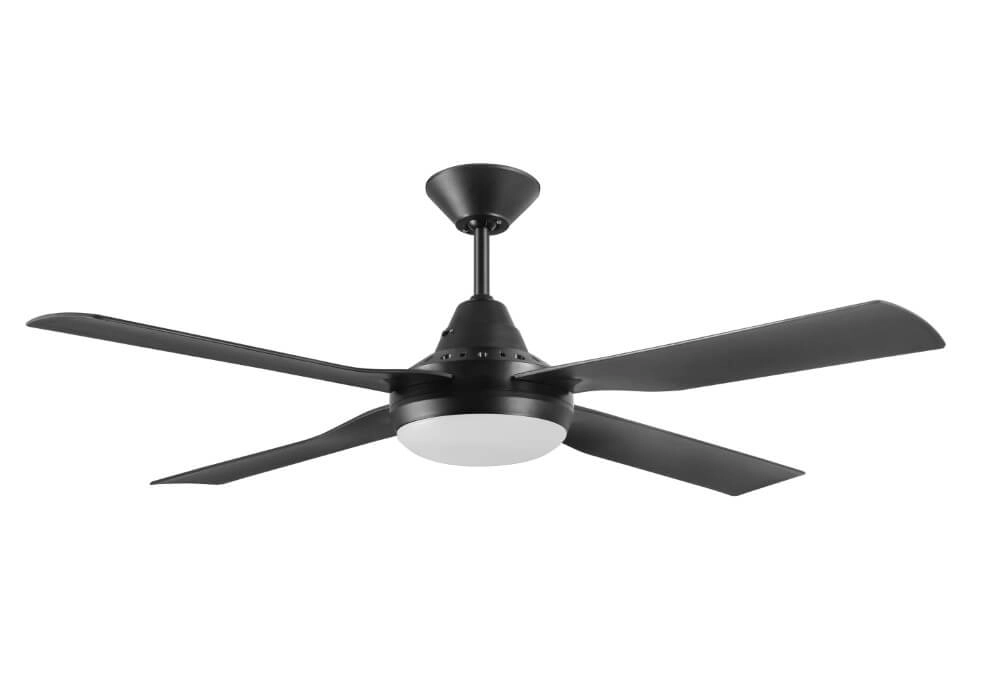 Plafondventilator zwart Moonah Ø 122cm IP55 Beacon 9333509180883