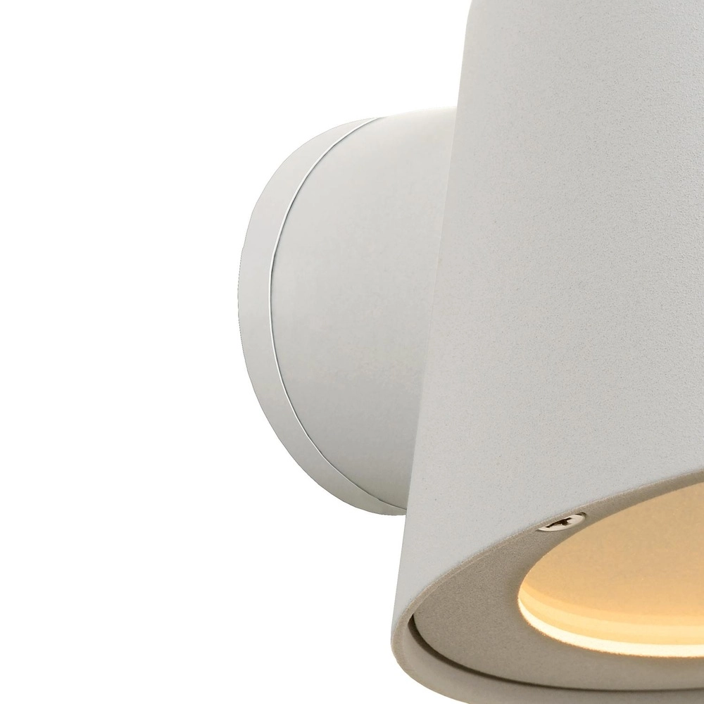 Wandspot Dingo-Led IP44 wit Lucide 5411212143822