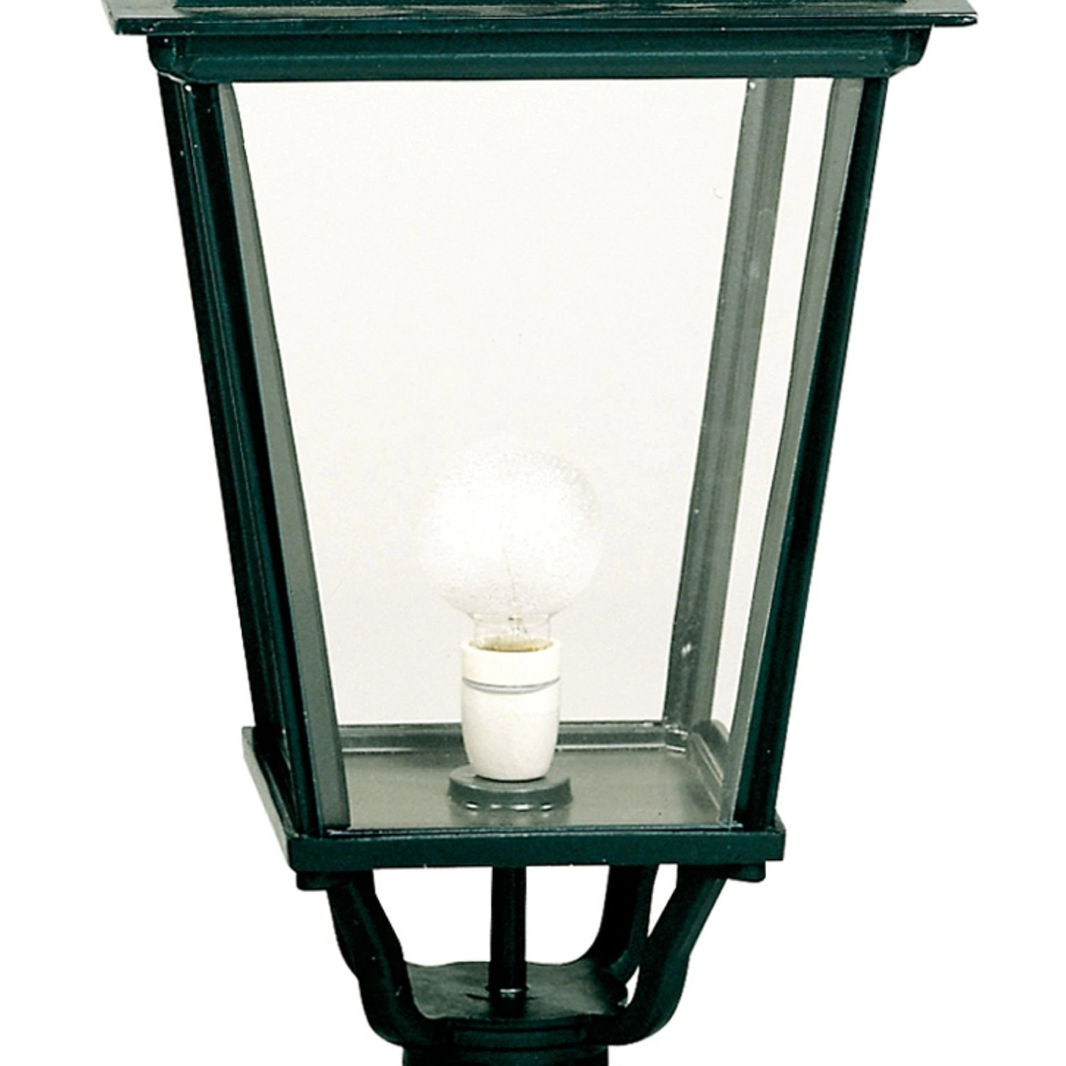 Vierkante lantaarn lamp Bergeijk K6C nostalgie - zwart KS Verlichting 8714732142045