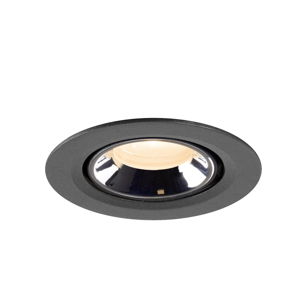 Inbouwspot Numinos Gimble XS zwart/chroom 2700K - 20gr SLV 4024163307260