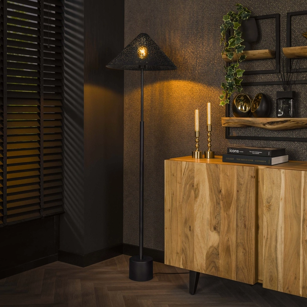 Charcoal vloerlamp Kosmos Ø 45cm