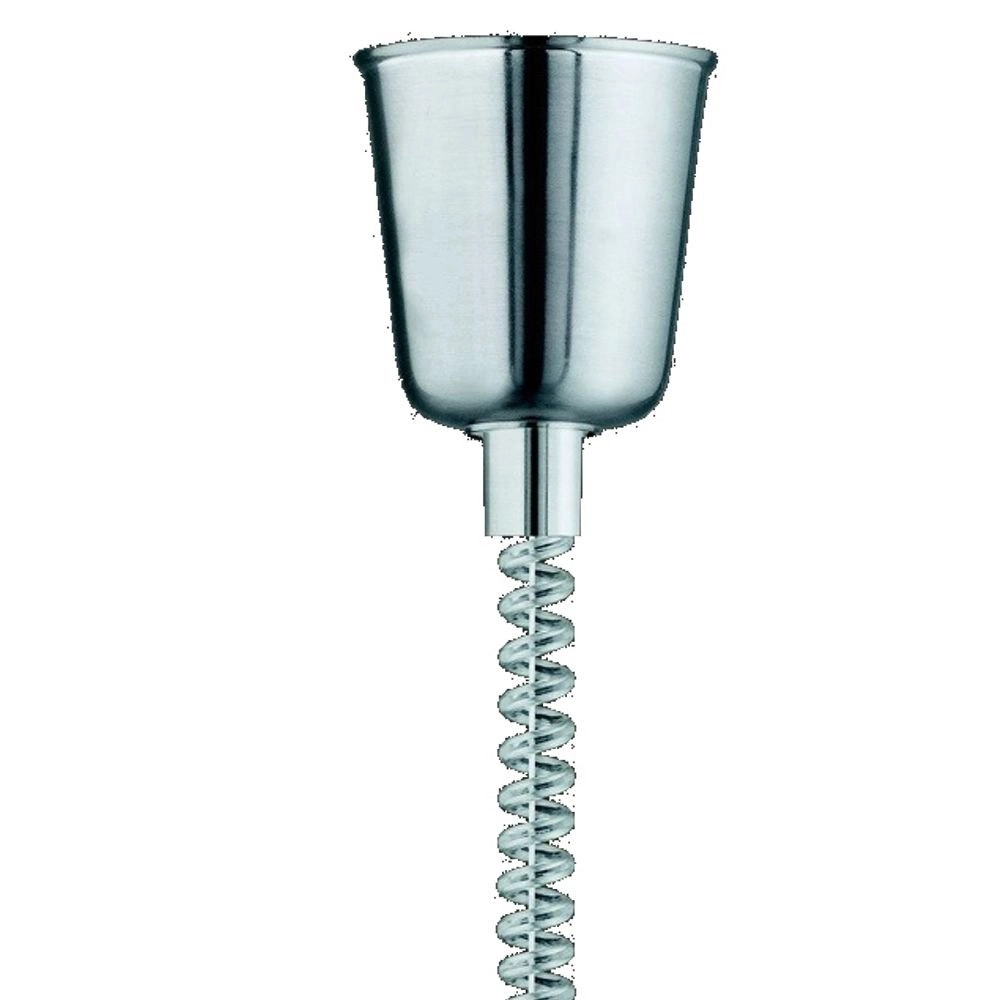 Hanglamp Met Kap Series 3407 chroom met mintglas Trio 4017807196009