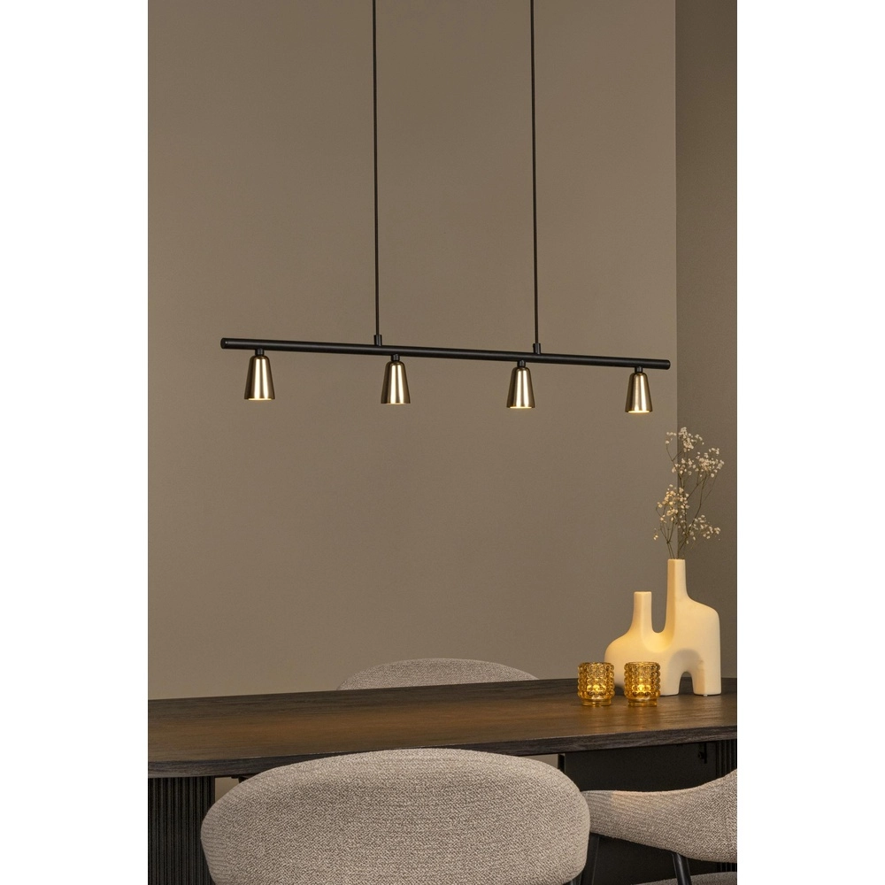 Design hanglamp Tiana champagne Lucide 5411212650429