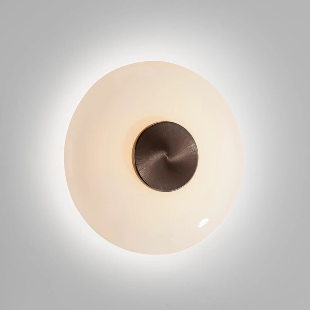 Design wandlamp Pure Vitrum bruin Paul Neuhaus 4012248382493