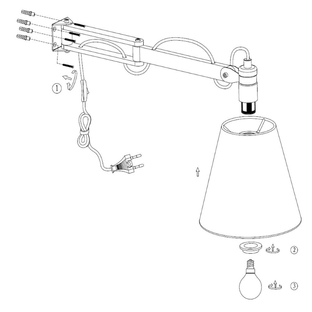 Wandlamp Liv Steinhauer 8712746101539